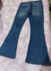 Faballey Embroided Bootcut Jean