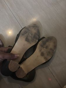 Olive green daily use heels