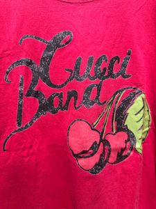 Gucci Band Red Short Sleeves TShirt