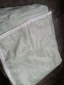 Mint Green Saree
