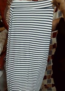 Striped Maxi Skirt