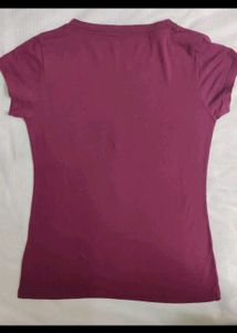 Maroon Graphic T-Shirt