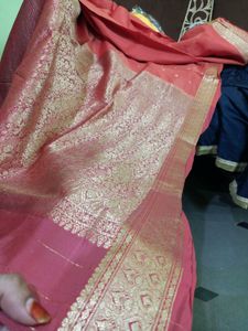 Banarasi Silk Saree🧡