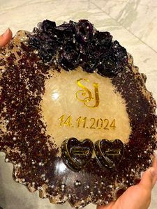 Resin Engagement Platter