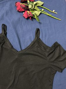 Black Off Shoulder Shein Dress