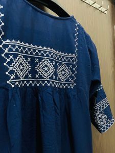 ✨ Stylish Navy Blue Tunic Top ✨