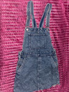 Denim Overall Dress