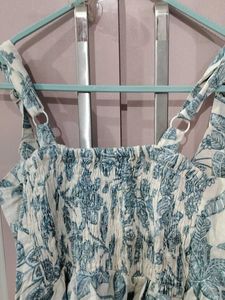 Floral Print Button-Down Dress