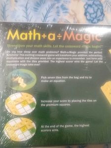 Math-a-Magic Board Game