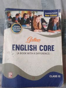 Golden English Core For 11th Class