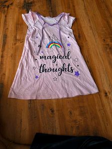 kids Cute Magical Thoughts Nightgown