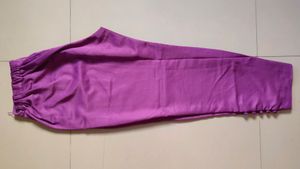 Satin Kurti pent set💜