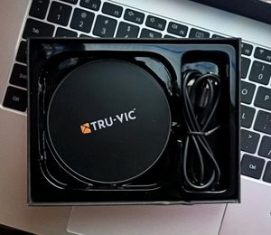 TRU-VIC Fast Wireless Charger, 15W Slim Qi Certifi