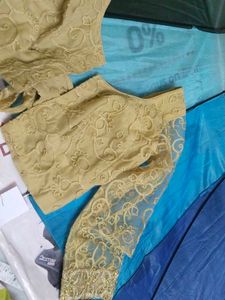 Golden Lace Blouse