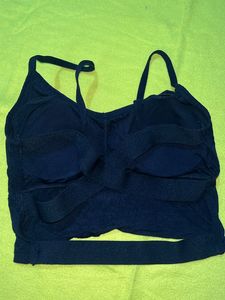 Criss Cross Women&#39;s Bralette And Inner SHorts