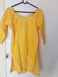 Yellow Kurti