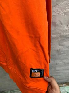 Panda orignal saxy Orange Sweatshirt