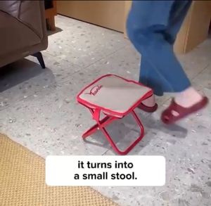 Portable Stool- Pencil Kit Shape
