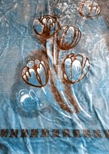 Blue Decorative Blanket
