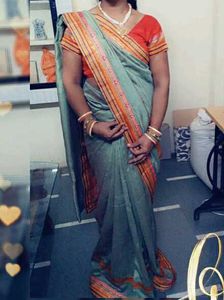 Elegant Embroidered Saree