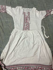 Boho Embroidered Dress