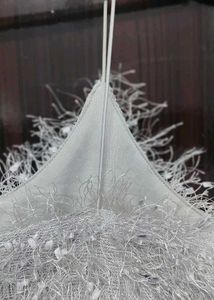 Silver Fringe Cami