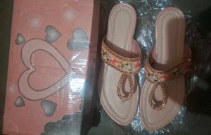 Floral Flats &amp; Sandals