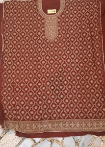 PURE BANARSI SUIT SET DUPATTA