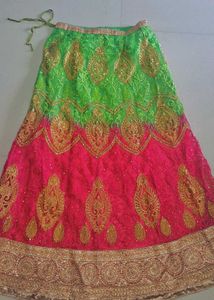 Ethnic multi lehanga choli