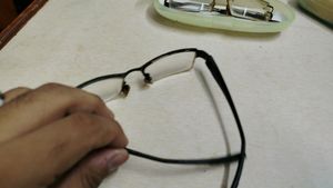 New Like Black Spectacles with -6 Power
