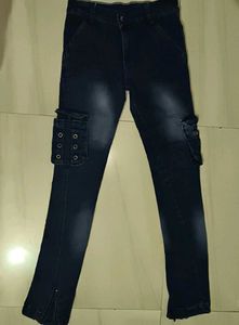 Stylish Dark Blue Jeans