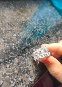 Premium Silver Adjustable Ring