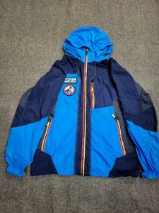 Blue Hooded Jacket
