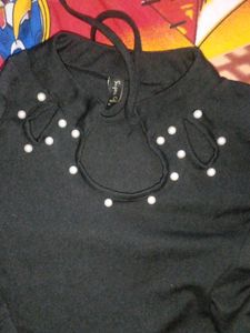 Black Colours Long Top