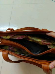 Beautiful Brown Handbag High Quality Material