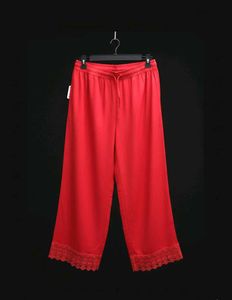 Red womens xxl free size Plazzo