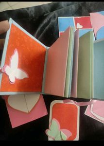 Handmade Butterfly Scrapbook