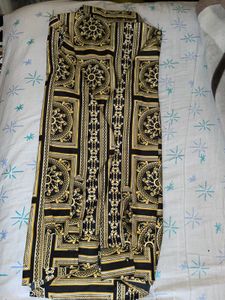 Fashionable Gold Print Luxury