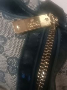 Gucci Vitage GG Canvas  Handle bag