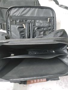 laptop bag with luggage case
