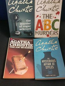 Agatha Christie Mystery Book Set