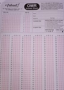 OMR SHEET Book