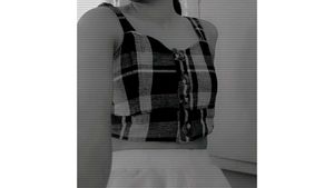 Plaid Crop Top