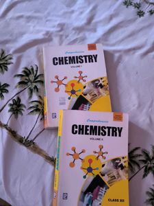 Comprehensive Chemistry Book Set for CBSE Class 12