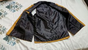 Men Gold Ethnic Partywear Modi Jacket