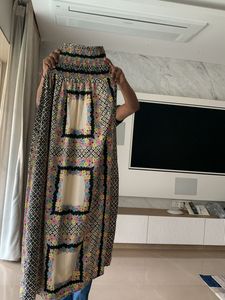 Tube Top Floor Length, Multicoloured Maxi