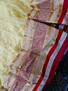 Cream Colored Lehnga