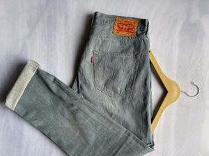 Levi's 501 Grey Jeans