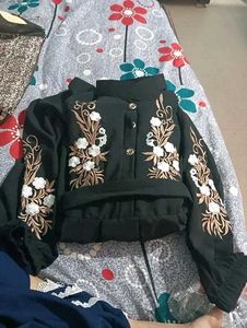 Elegant Embroidered Abaya