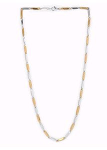 Yellow Chimes Chain for Men and Boys Neck Chain for Men | Stainless Steel Chains for Men | Accessories Jewellery for Men | Birthday Gift for Men and Boys Anniversary Gift for Husband